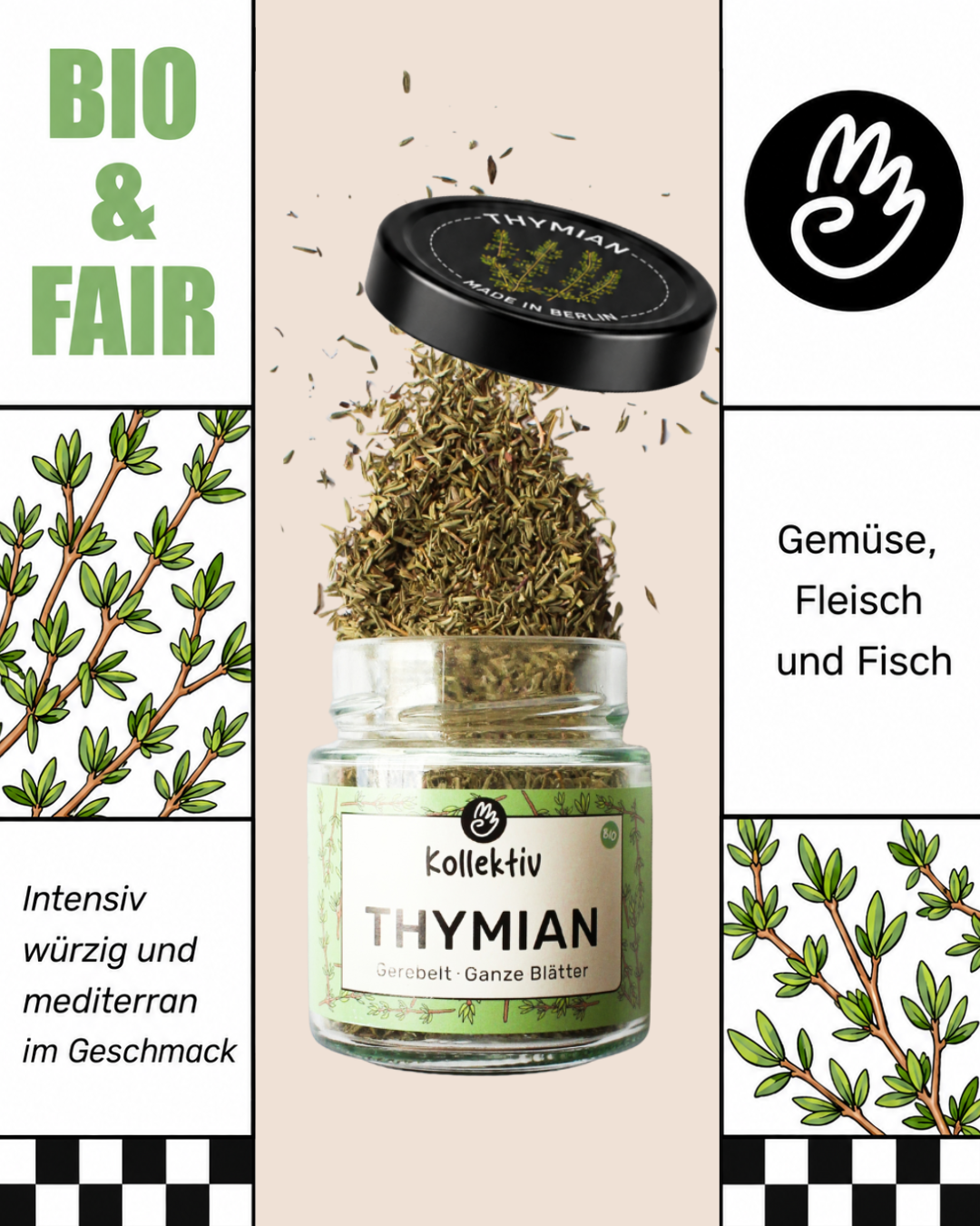 Thymian – Bio Ansicht 3