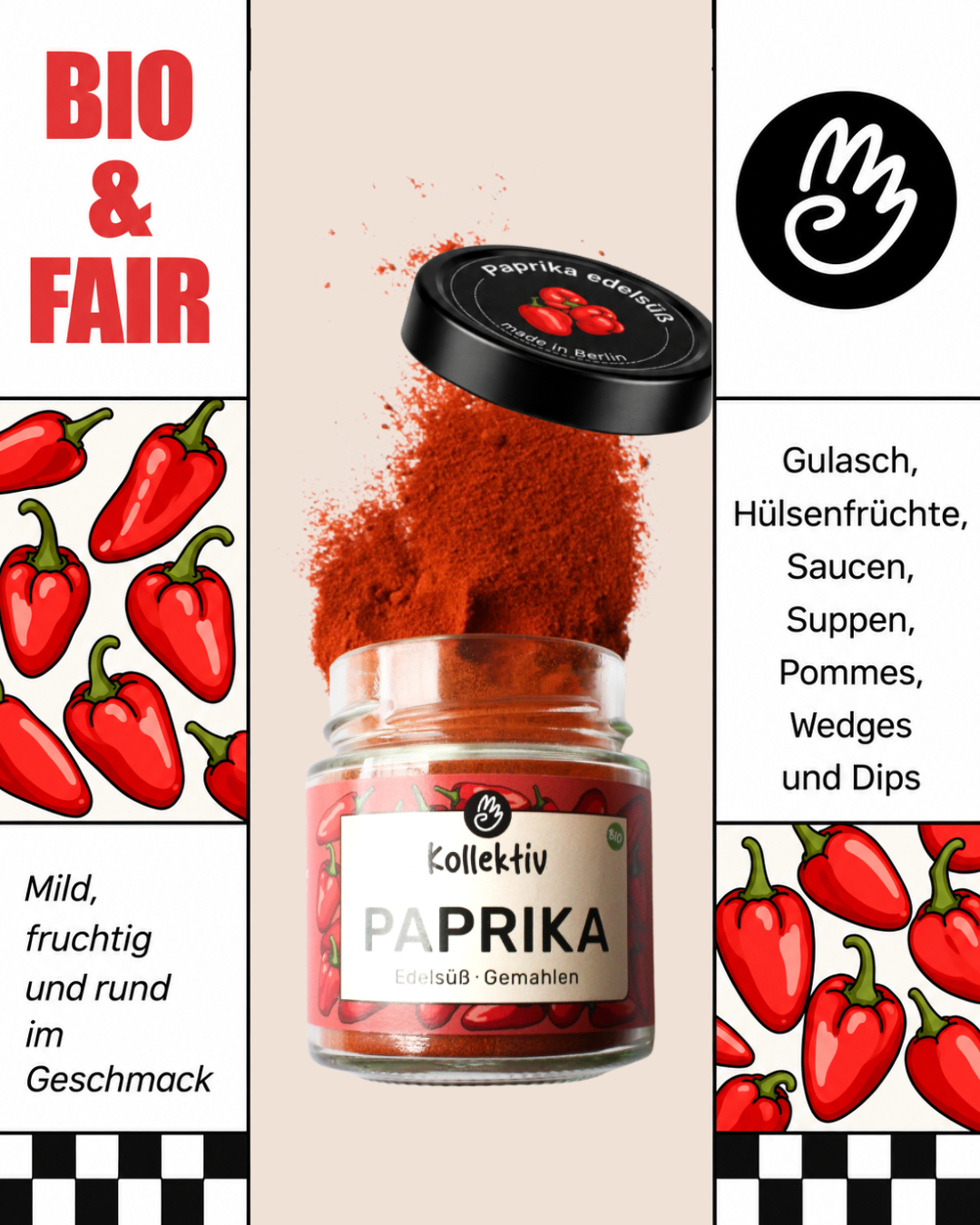 Paprika Edelsüß – Bio Ansicht 3