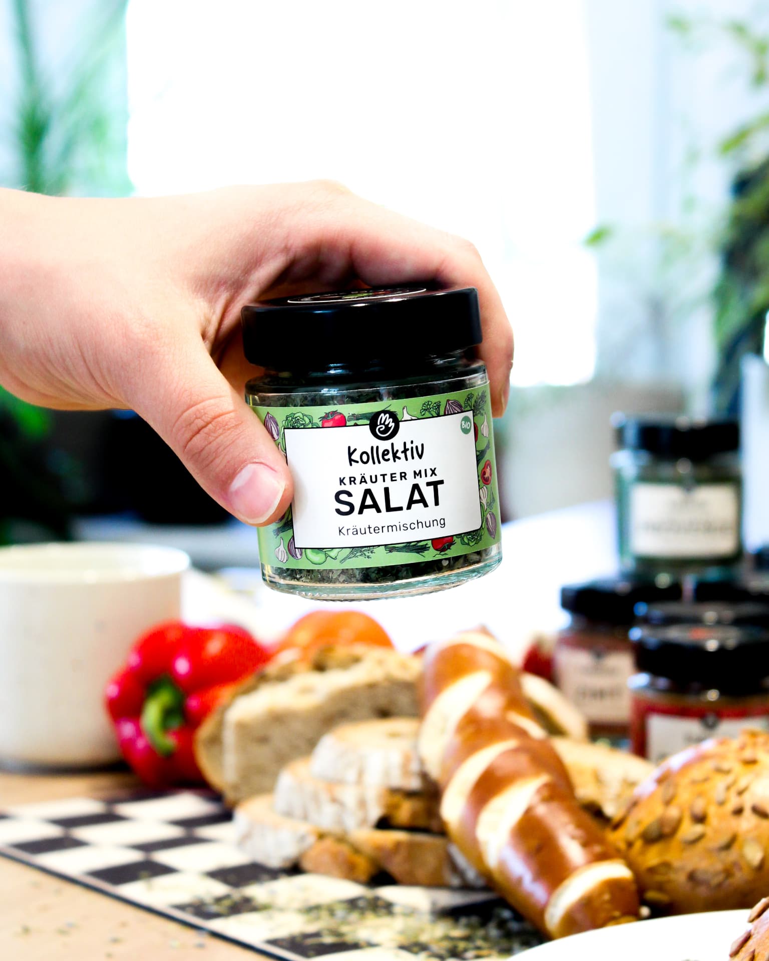 Kräuter Mix Salat – Bio