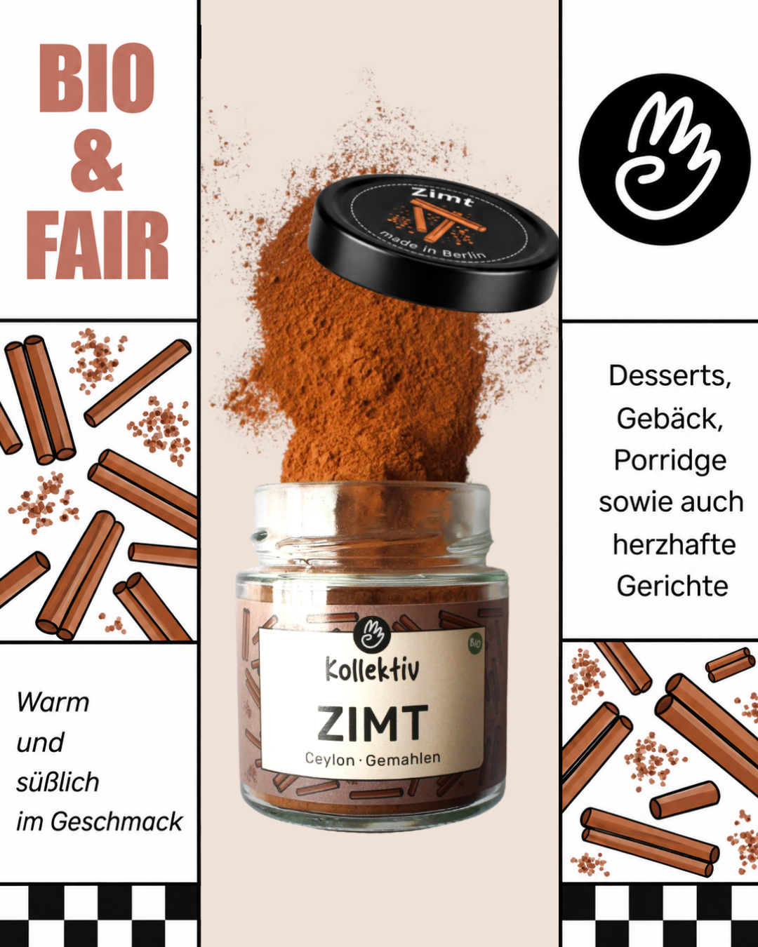 Zimt Ceylon – Bio Ansicht 3