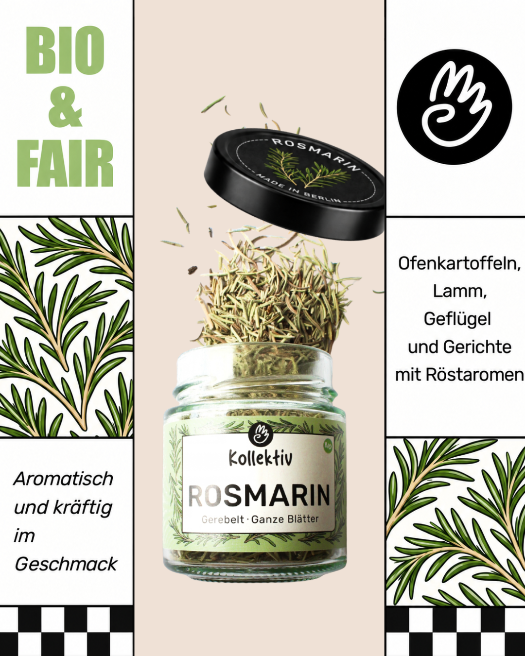 Rosmarin – Bio Ansicht 3