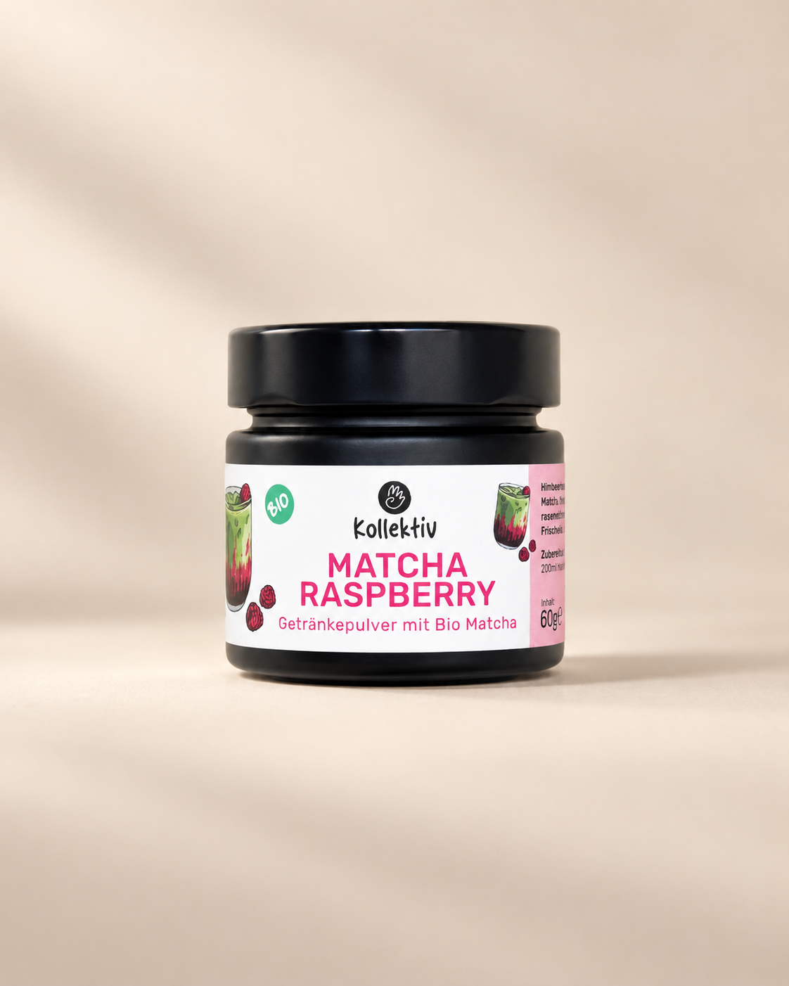 Matcha Raspberry – Bio